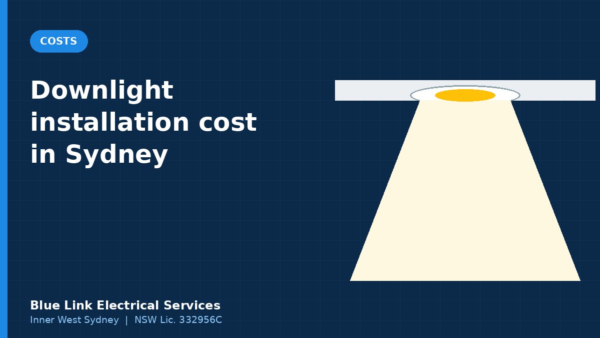 Downlight Installation Cost in Sydney: A Room-by-Room Guide
