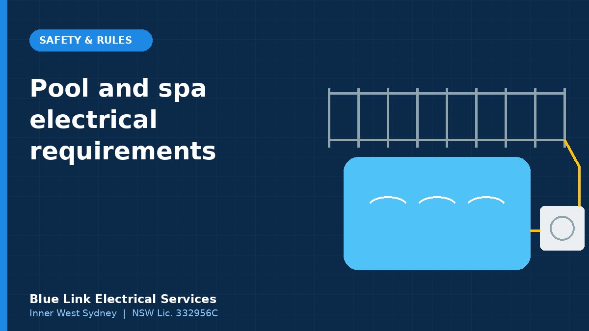 Pool and Spa Electrical Requirements: Bonding, Pumps and Safety