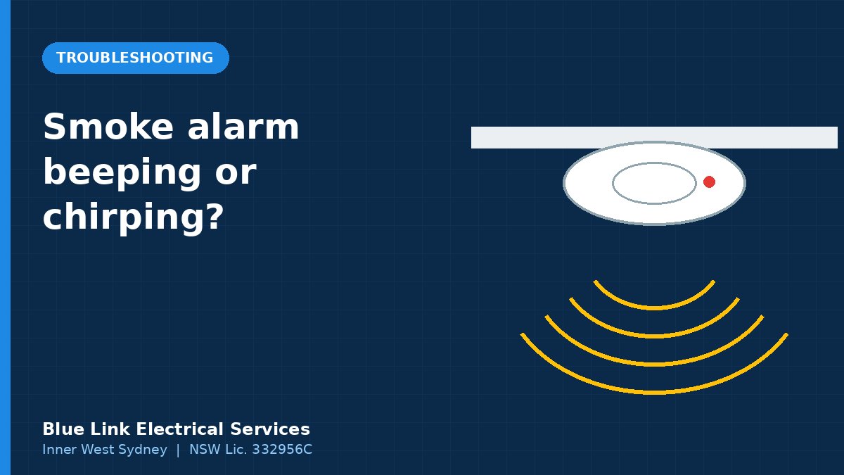 Smoke Alarm Beeping or Chirping? How to Stop It (Safely)